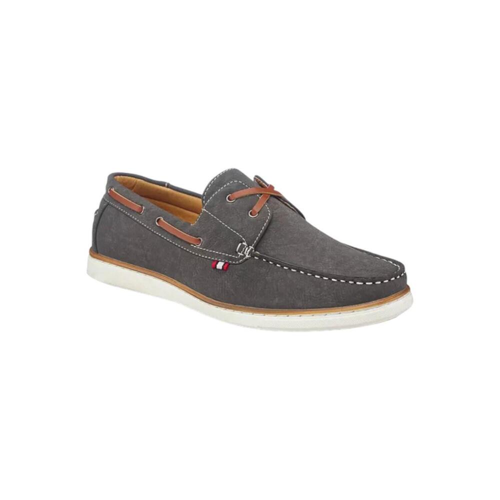 Aston Marc Men's Harbor Boat Shoe Gray - Medium